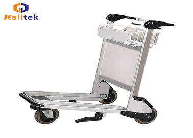 Stainless Steel Airport Luggage Trolley Airport Passenger Baggage Trolleys
