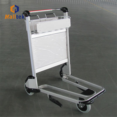 Aluminum Alloy Airport Luggage Trolley For Airport