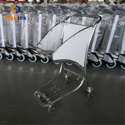 Airport Trolley For Intermational Airport Store With Basket