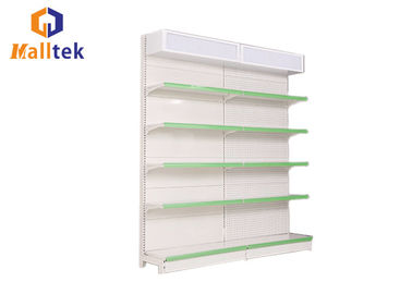 Custom Supermarket Gondola Shelving Retail Display Racks For Convenience Store