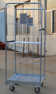Two Side Logistics Demountable Foldable Zinc Surface Treatment